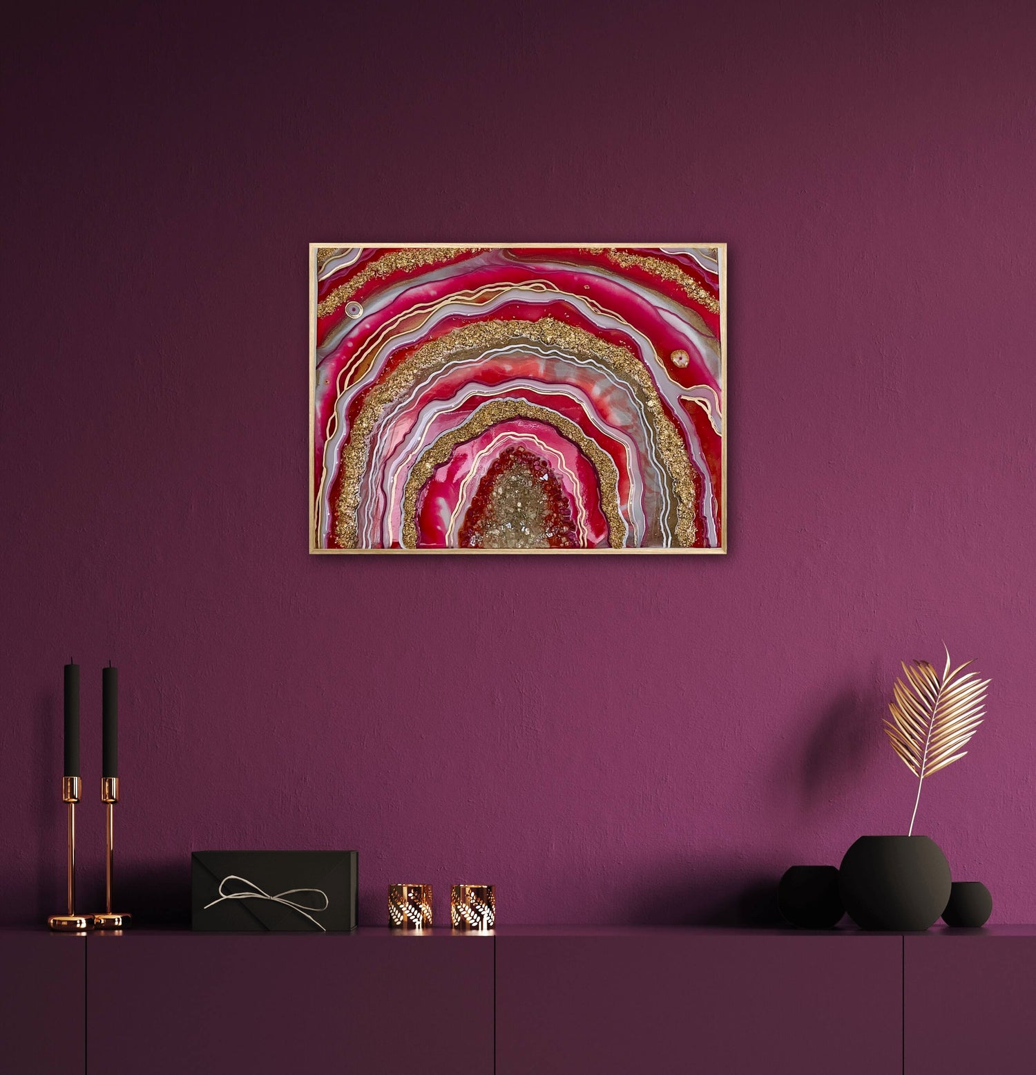 Resin Art Pieces